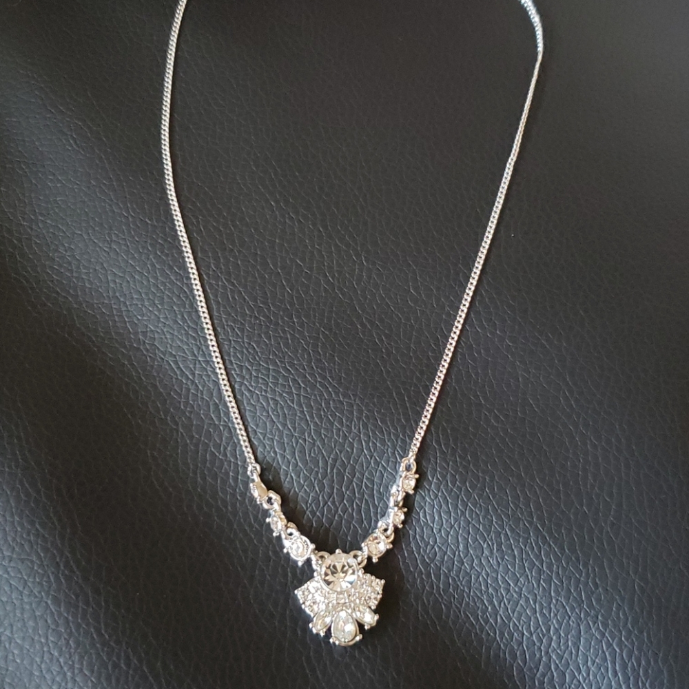 Givenchy Necklace, Silver, NWOT